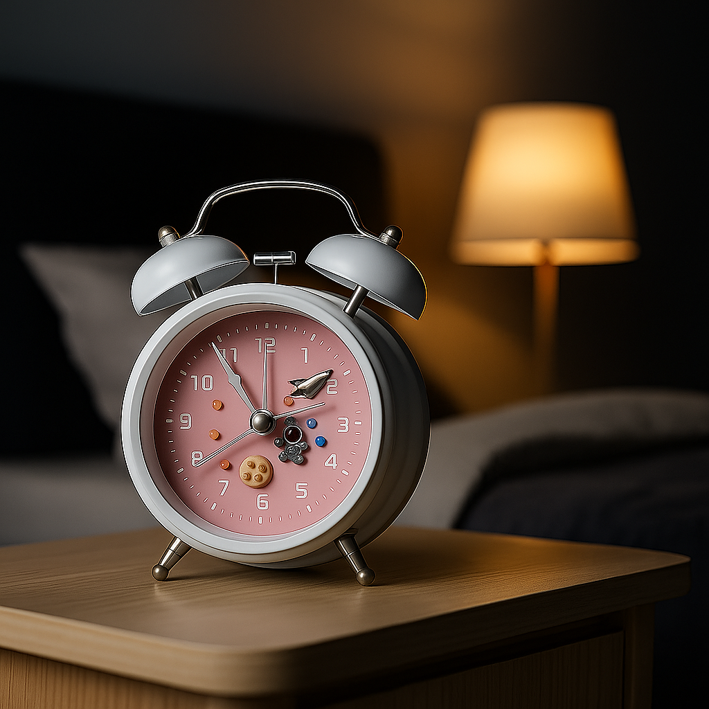 Realistic Alarm Clock for Accurate & Stylish Wake-Ups