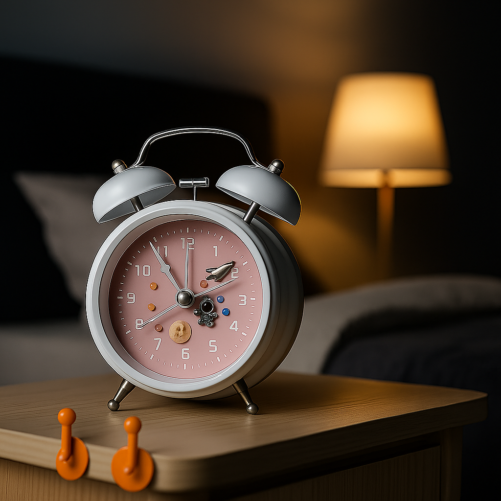 Realistic Alarm Clock for Accurate & Stylish Wake-Ups