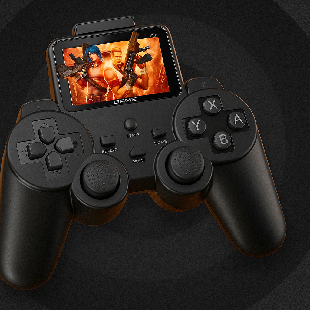 All-in-One Handheld Gaming Console for Endless Fun