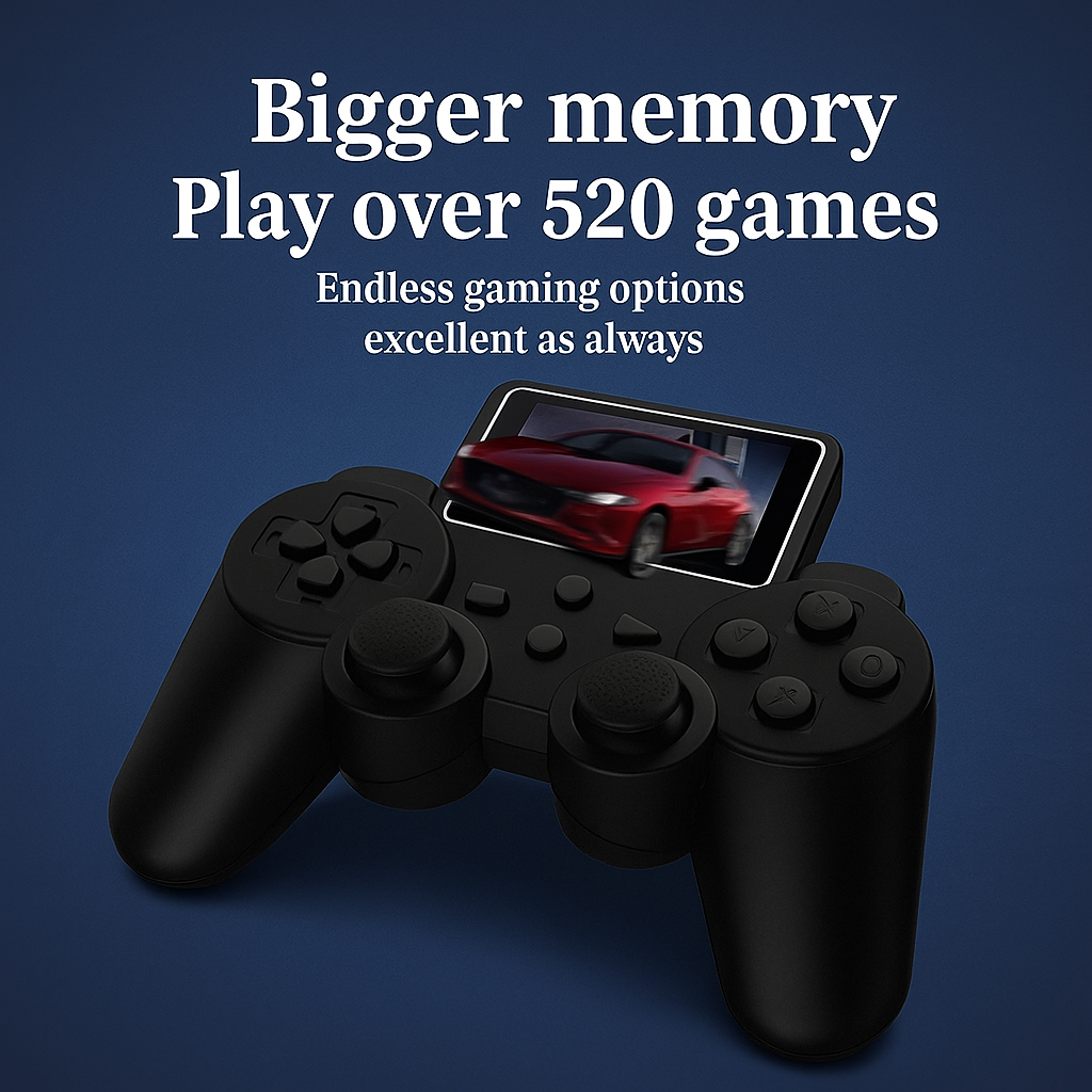All-in-One Handheld Gaming Console for Endless Fun