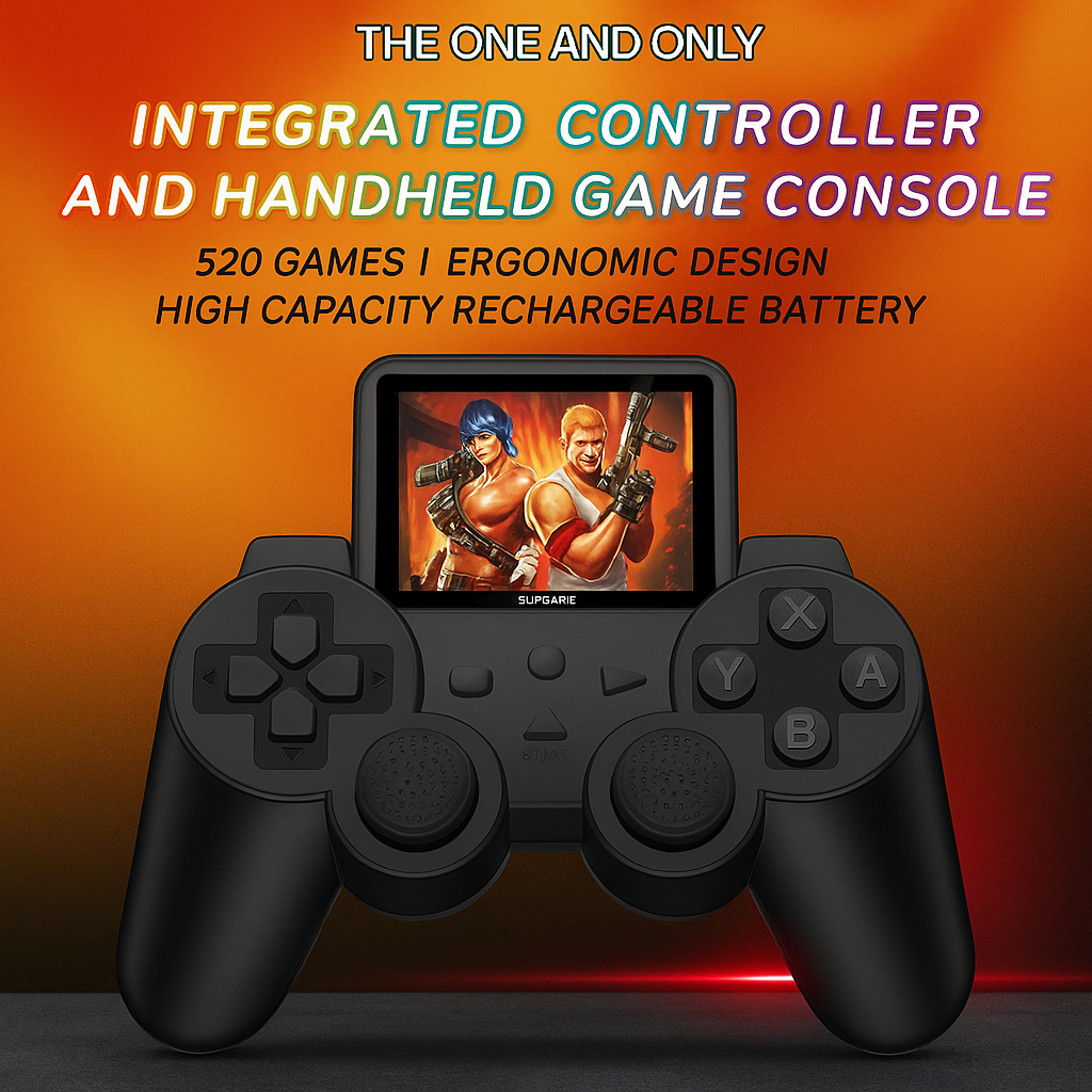 All-in-One Handheld Gaming Console for Endless Fun