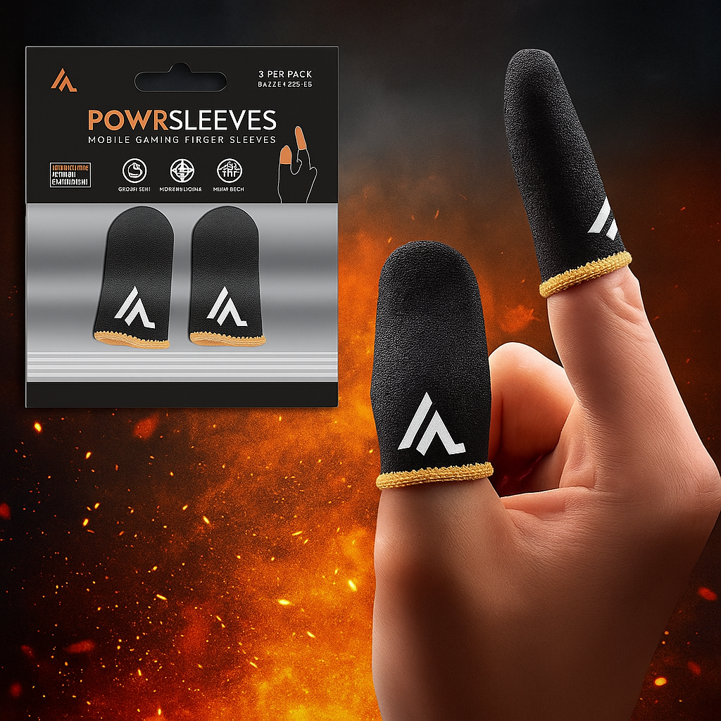 Precision Mobile Gaming Finger Sleeves for Ultimate Control