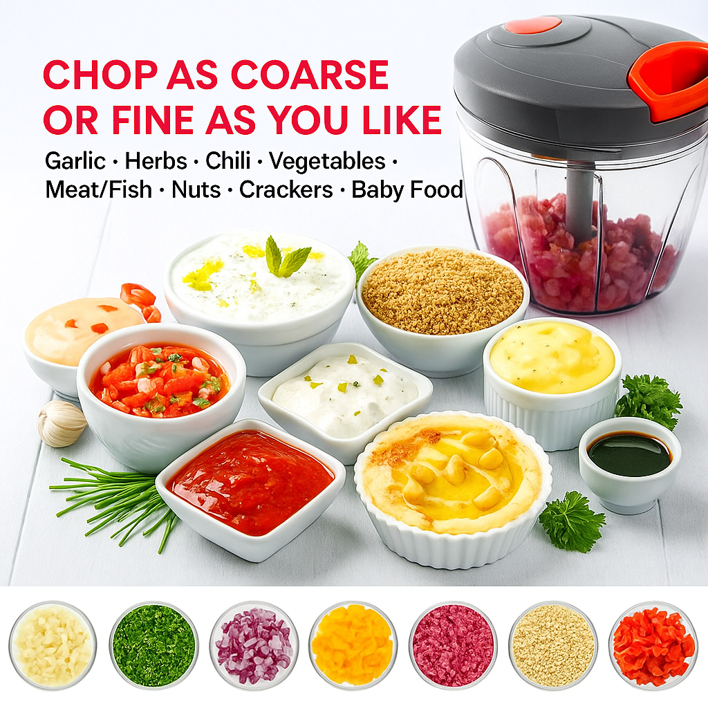 The Revolutionary Mini Vegetable Chopper: Your Ultimate Kitchen Helper!