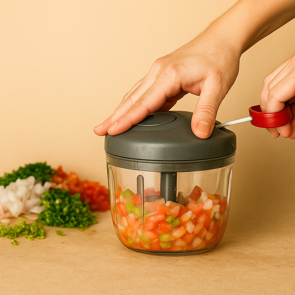The Revolutionary Mini Vegetable Chopper: Your Ultimate Kitchen Helper!