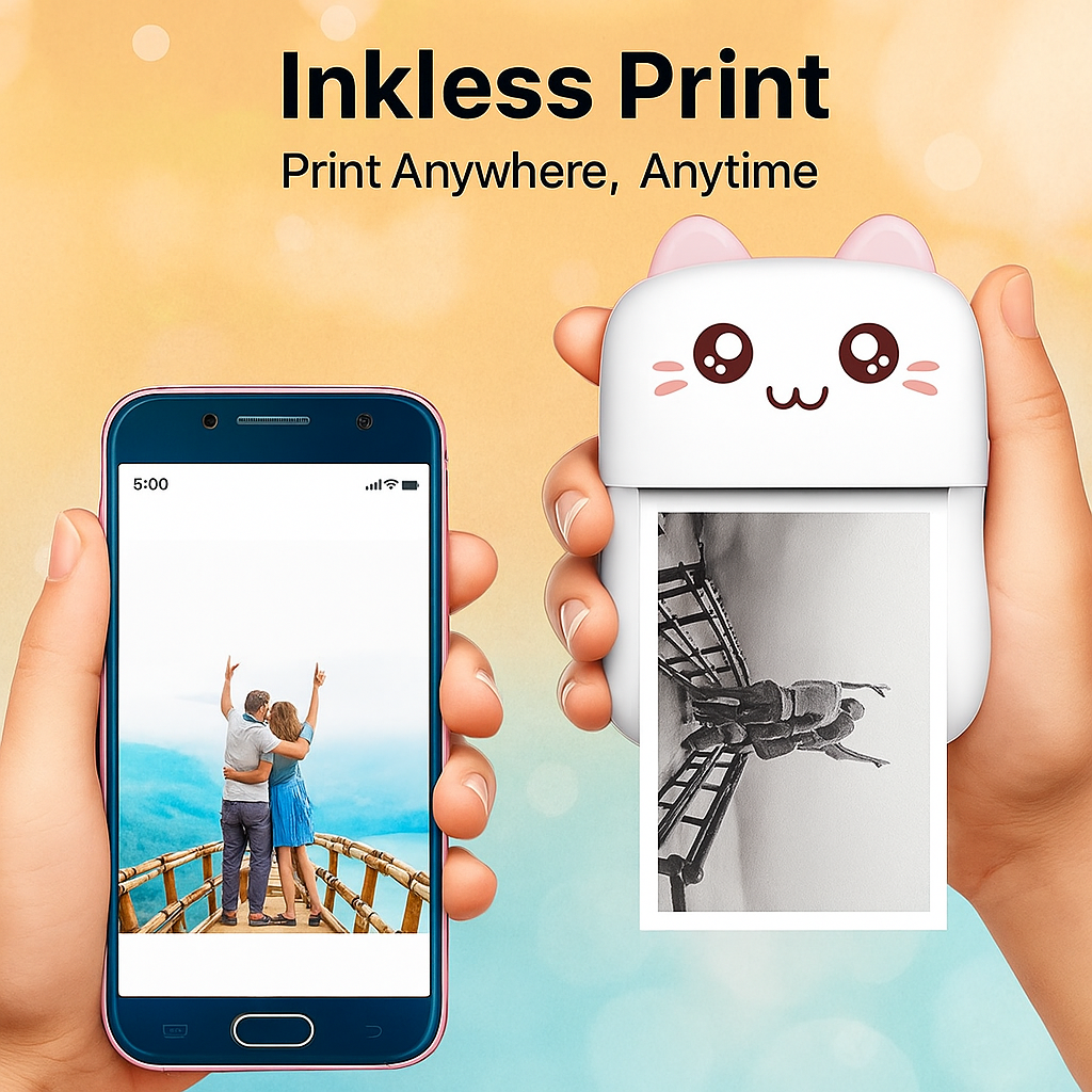 The New Portable Mini Laser Printer for Smart Printing