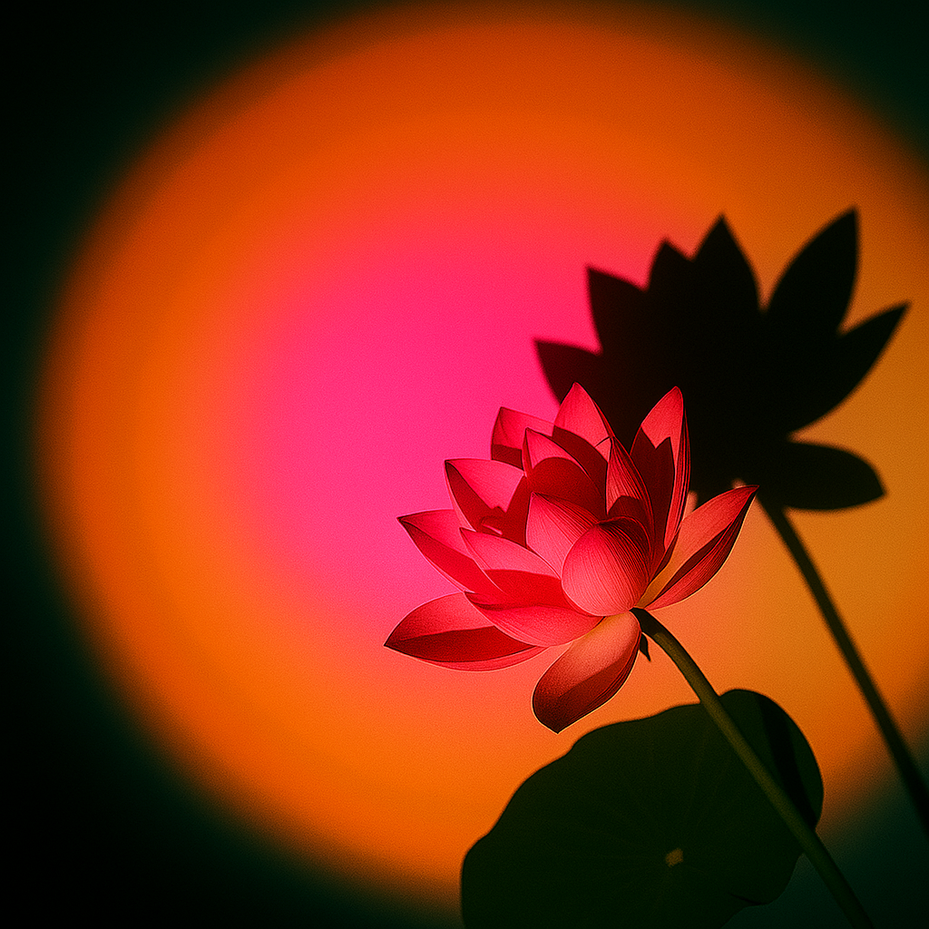 Colorful Sunset Lamp for Stunning Ambience