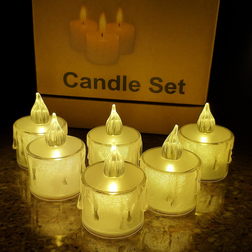 The Elegant Mini Light Candle – Ideal for Diwali Décor