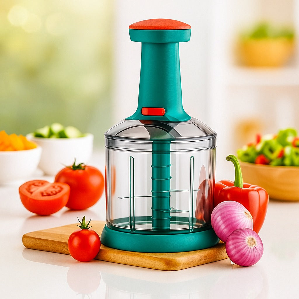 The New Smart Vegetable Chopper – Your Perfect Kitchen Partner for Fast & Easy Cutting!
