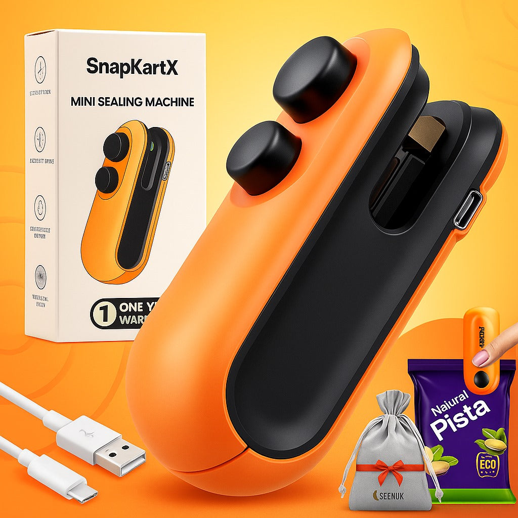 The New Mini Sealer Machine – Compact Heat Sealer for Food & Snacks