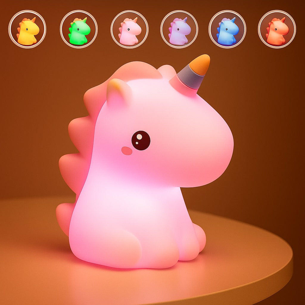 Unicorn Night Light: Enchanting Glow for Kids & Adults