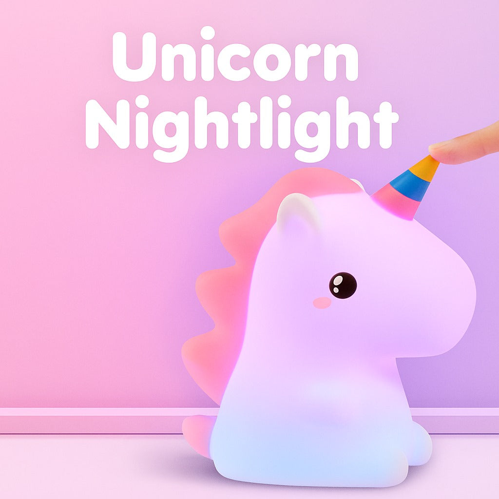 Unicorn Night Light: Enchanting Glow for Kids & Adults