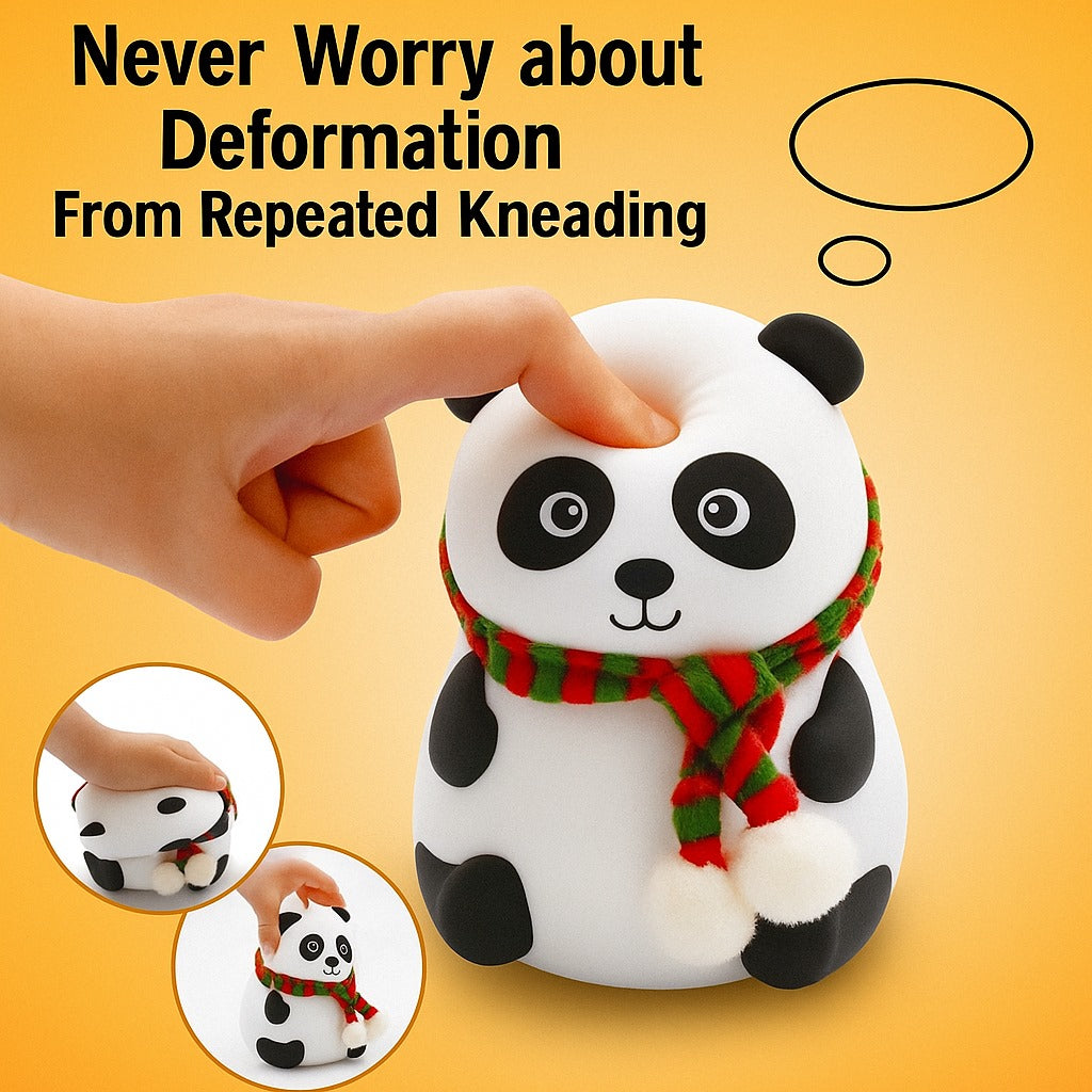 Title = The Adorable Mini Panda Lamp – 16 Color Home Decor Light