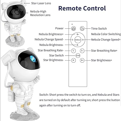 AstroGlow Remote Control: Space-Themed Fun with Practical Control