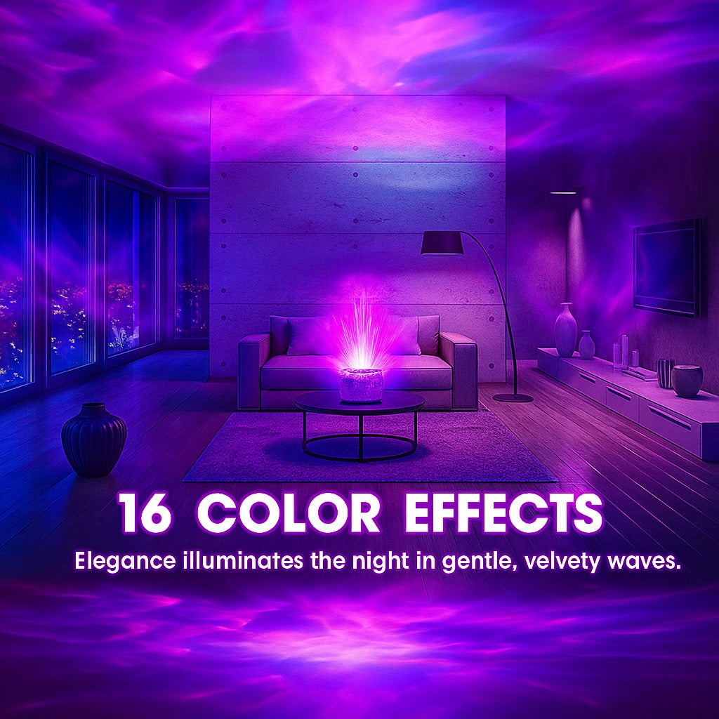Sunset & Galaxy Wall Light Projector | USB LED Lamp for Home Décor