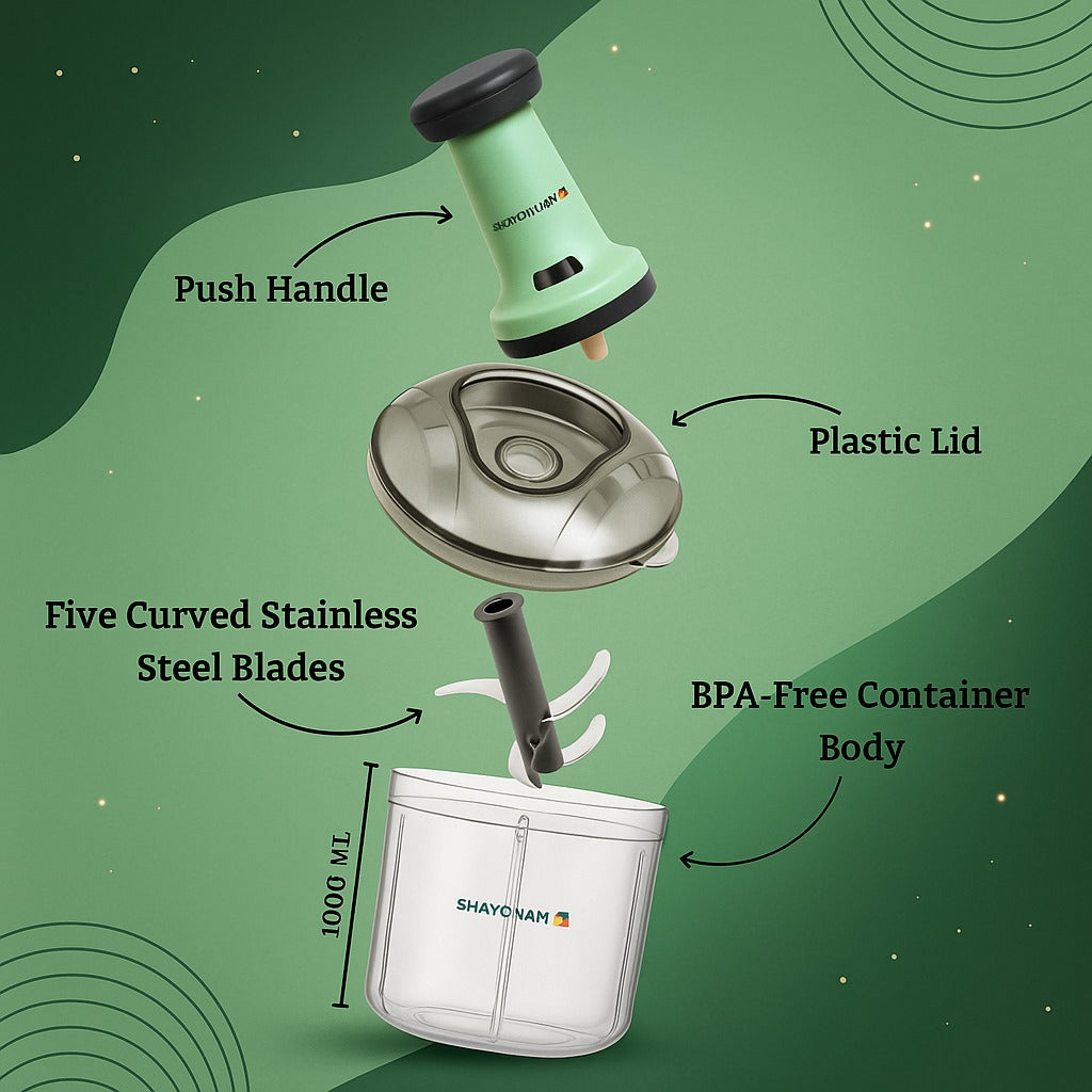 The New Smart Vegetable Chopper – Your Perfect Kitchen Partner for Fast & Easy Cutting!