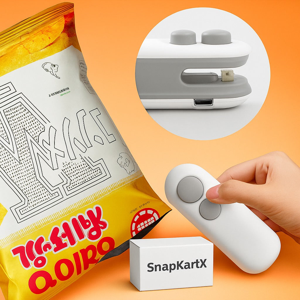 The New Mini Sealer Machine – Compact Heat Sealer for Food & Snacks