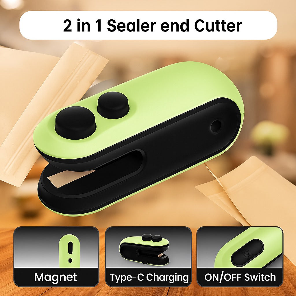 The New Mini Sealer Machine – Compact Heat Sealer for Food & Snacks